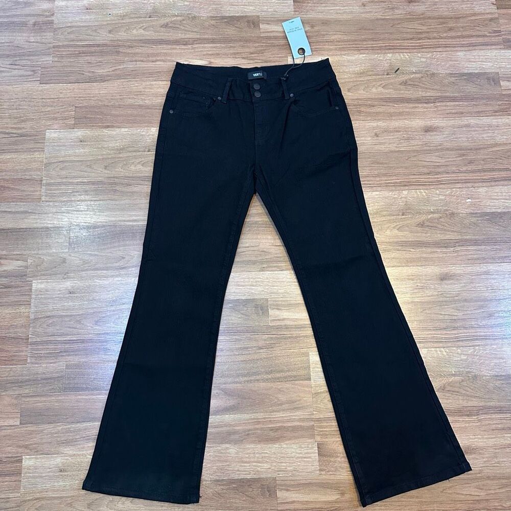 Vertu Flair Jeans Black Pants| Junior Size 13/31